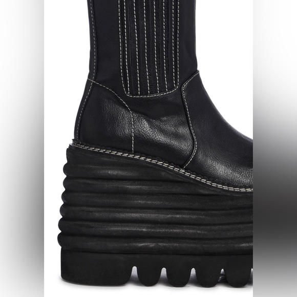 Dollskill Current Mood Toughen Up Platform Boots - Picture 3 of 7